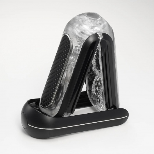 Черный мастурбатор Tenga Flip Zero Gravity с вибрацией - Tenga - в Москве купить с доставкой