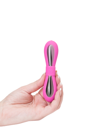 Розовый мини-вибратор My Vibe - 12,5 см. - Kanikule