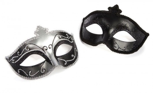 Набор из двух маскарадных масок Masks On Masquerade - Fifty Shades of Grey - купить с доставкой в Москве