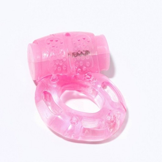 Розовое мягкое эрекционное кольцо с вибрацией - Сима-Ленд - в Москве купить с доставкой