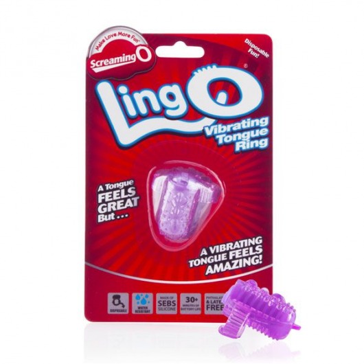 Виброкольцо на язык Ling O - Screaming O