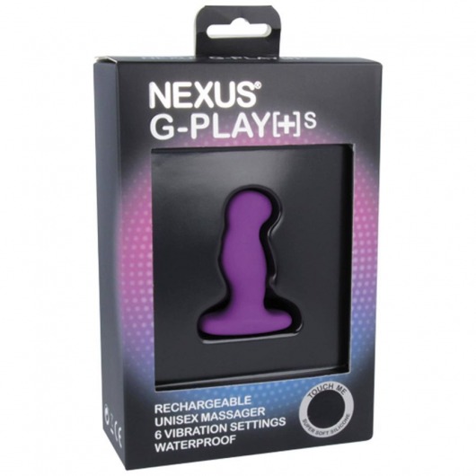 Фиолетовая вибровтулка Nexus G-Play+ S - Nexus Range - в Москве купить с доставкой