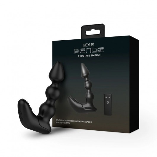Черный вибростимулятор Nexus Bendz Prostate Edition - 14,1 см. - Nexus Range - в Москве купить с доставкой