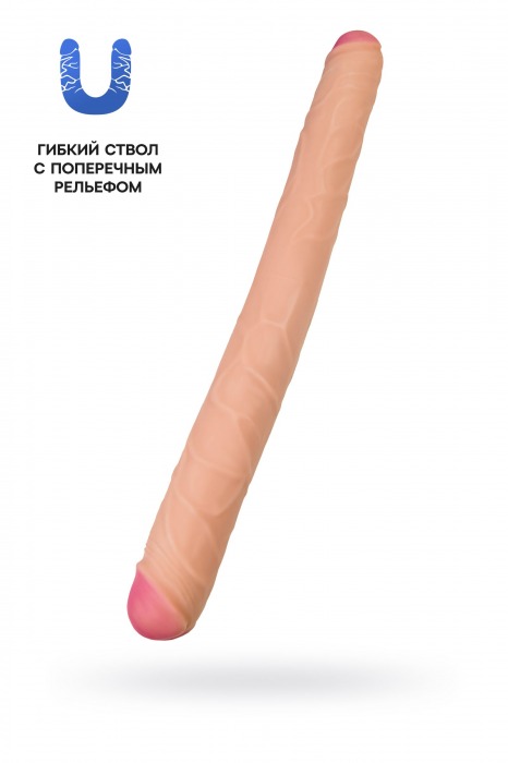 Двусторонний фаллоимитатор Castor - 56 cм. - ToyFa