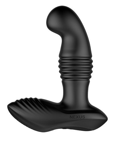 Черный массажер простаты Nexus Thrust с возвратно-поступательными движениями - 13,8 см. - Nexus Range - в Москве купить с доставкой