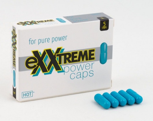 БАД для мужчин eXXtreme power caps men - 5 капсул (580 мг.) - HOT - купить с доставкой в Москве