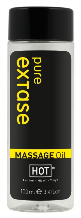 Массажное масло для тела Extase Pure - 100 мл. - HOT - купить с доставкой в Москве
