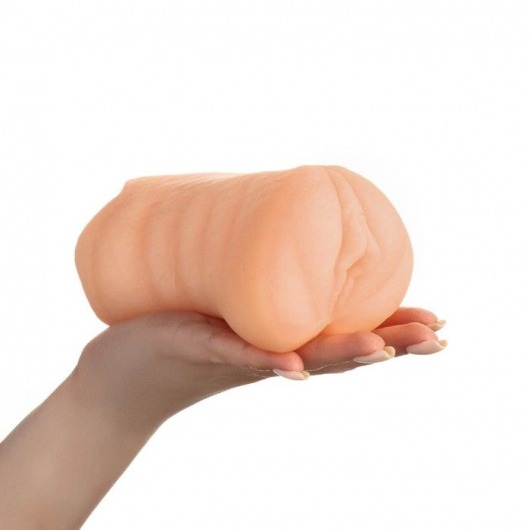 Двусторонний реалистичный маструбатор Oral Vaginal - Сима-Ленд - в Москве купить с доставкой