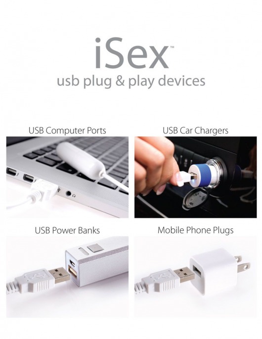 Вибростимулятор точки G с проводом USB - 13 см. - Pipedream