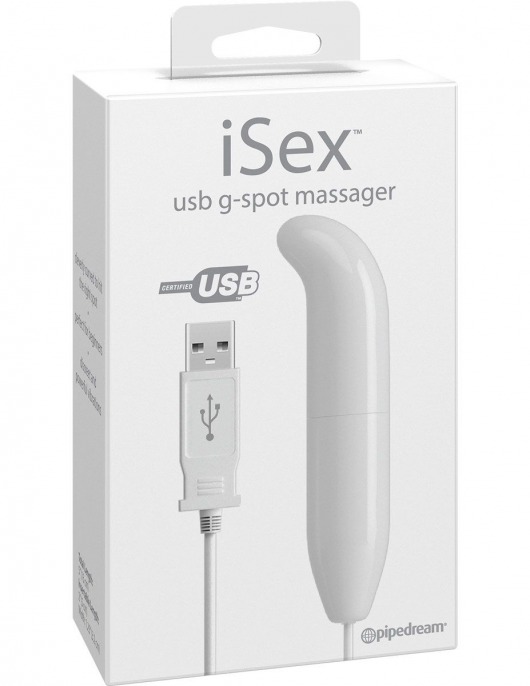 Вибростимулятор точки G с проводом USB - 13 см. - Pipedream