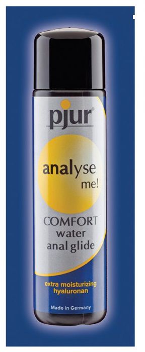 Анальный лубрикант pjur ANALYSE ME Comfort Water Anal Glide - 2 мл. - Pjur - купить с доставкой в Москве