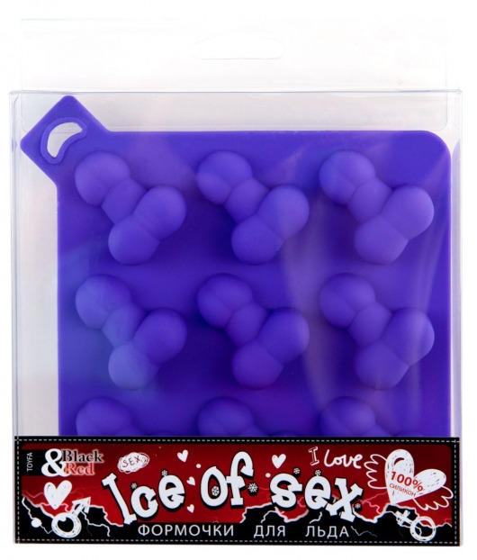 Формочка для льда фиолетового цвета - ToyFa - купить с доставкой в Москве