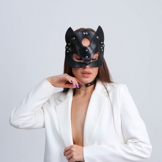 Эротический набор «Строгая киска»: маска и чокер - Сима-Ленд - купить с доставкой в Москве