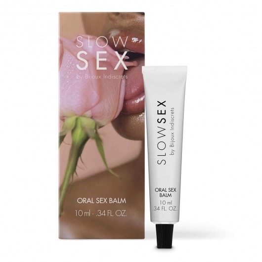 Бальзам для орального секса Slow Sex Oral Sex Balm - 10 мл. - Bijoux Indiscrets - купить с доставкой в Москве