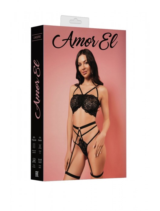 Соблазнительный комплект-тройка - Amor El купить с доставкой