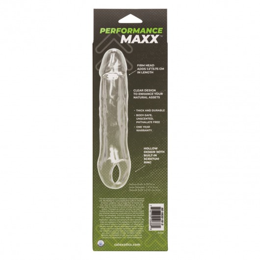 Прозрачная увеличивающая насадка Performance Maxx Extension 6.5  - 21 см. - California Exotic Novelties - в Москве купить с доставкой