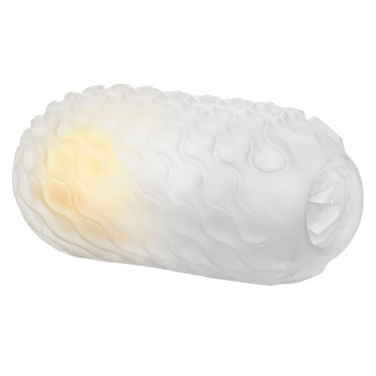 Двусторонний мастурбатор с желтым стимулирующим шариком Reversible Squishy Ball Stroker - California Exotic Novelties - в Москве купить с доставкой