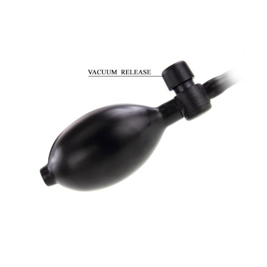 Фаллоимитатор на присоске с функцией подкачки - 19,3 см. - Baile