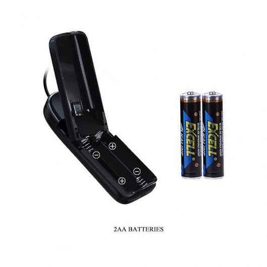 Телесный вибратор-гигант с выносным пультом Jack - 27 см. - Baile