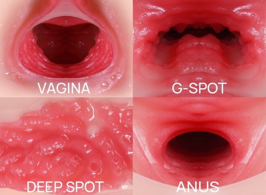 Мастурбатор-полуторс с двойным слоем материала Maria Onahole Real Vagina - KOKOS - в Москве купить с доставкой