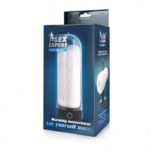 Оригинальный мастурбатор в колбе с нагревом - Sex Expert - в Москве купить с доставкой