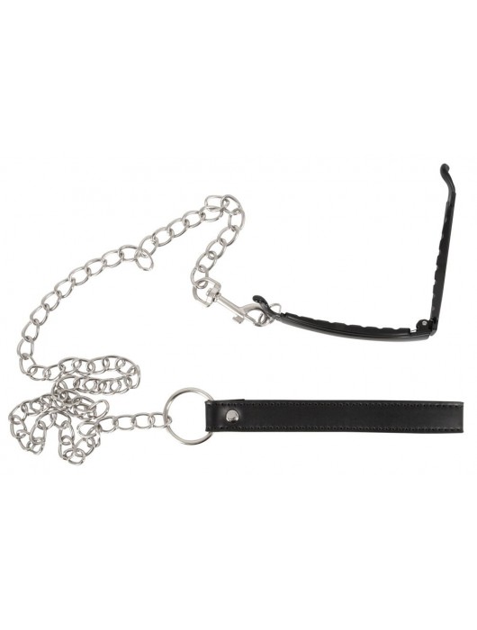 Зажим для половых губ с поводком Pussy Clamp With A Leash - Orion - купить с доставкой в Москве