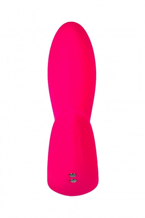 Розовый вибратор в трусики Flexer для стимуляции точки G - Lovense