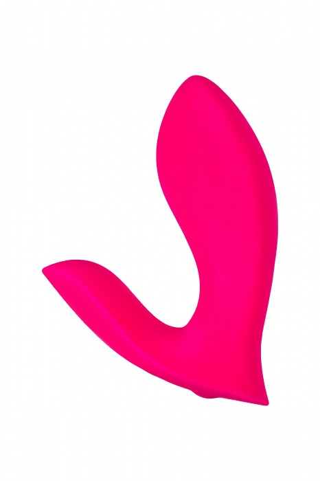 Розовый вибратор в трусики Flexer для стимуляции точки G - Lovense