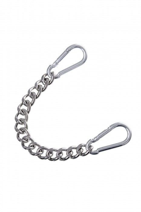 Черные однослойные кожаные оковы из двух ремешков - Pecado - купить с доставкой в Москве