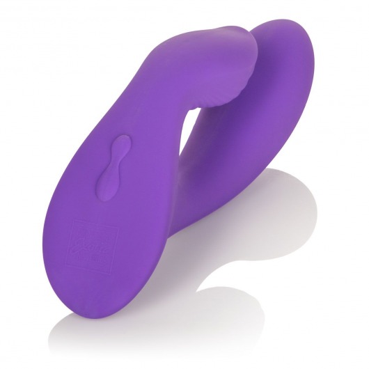 Фиолетовый перезаряжаемый вибратор со стимуляцией клитора Silhouette S17 - California Exotic Novelties