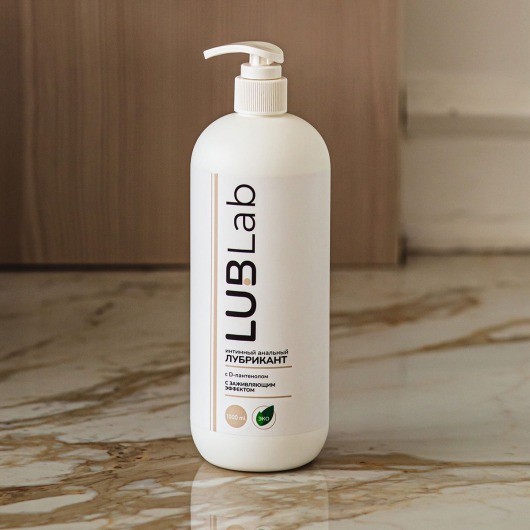 Анальный заживляющий лубрикант с D-пантенолом - 1000 мл. - LUBLab - купить с доставкой в Москве