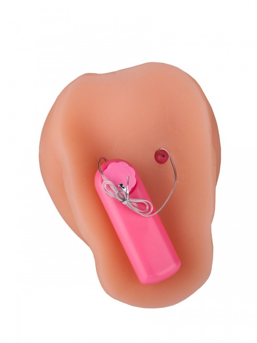 Реалистичный мастурбатор-вагина из киберкожи с вибрацией - LOVETOY (А-Полимер) - в Москве купить с доставкой