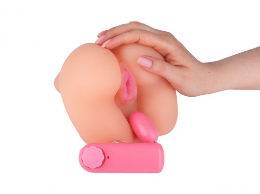 Реалистичный мастурбатор-вагина из киберкожи с вибрацией - LOVETOY (А-Полимер) - в Москве купить с доставкой