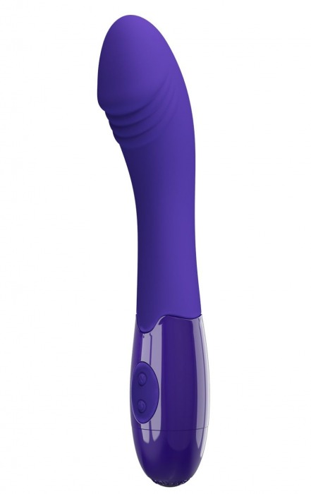 Фиолетовый вибростимулятор Elemetal-Youth - 19,3 см. - Baile