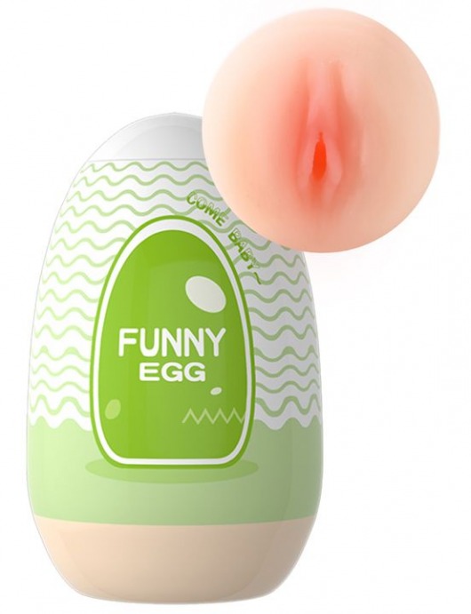 Мастурбатор-вагина Funny Egg - Eroticon - в Москве купить с доставкой