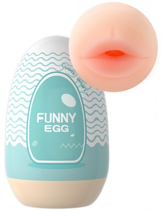 Мастурбатор-ротик Funny Egg - Eroticon - в Москве купить с доставкой