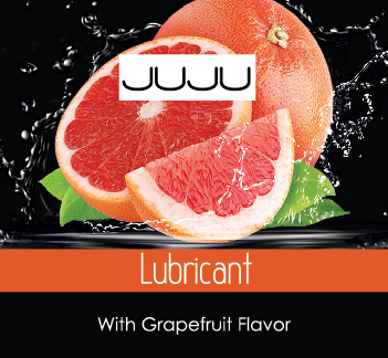 Пробник съедобного лубриканта JUJU с ароматом грейпфрута - 3 мл. - JuJu - купить с доставкой в Москве