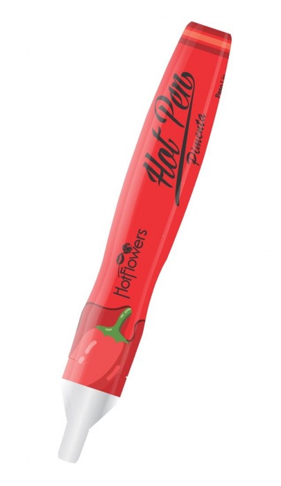 Ручка для рисования на теле Hot Pen со вкусом острого перца - HotFlowers - купить с доставкой в Москве