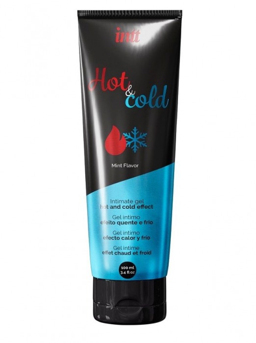 Смазка на водной основе Hot   Cold Intimate Gel - 100 мл. - INTT - купить с доставкой в Москве