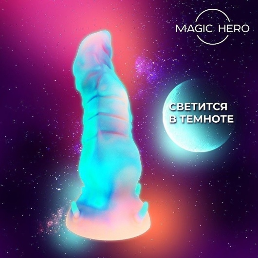Светящийся в темноте фантазийный стимулятор - 20 см. - Bior toys