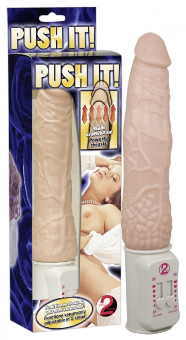 Реалистичный вибратор Push it! - 27,5 см. - Orion