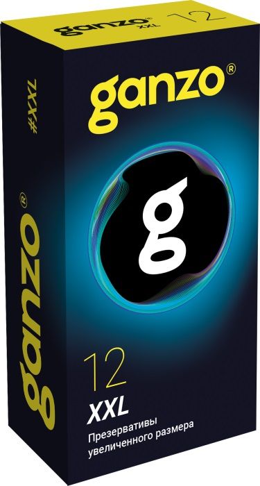 Презервативы увеличенного размера Ganzo XXL - 12 шт. - Ganzo - купить с доставкой в Москве