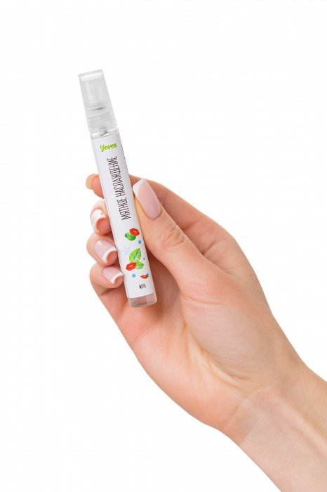 Охлаждающе-возбуждающий оральный спрей Yovee «Мятное наслаждение» со вкусом мяты - 10 мл. - ToyFa - купить с доставкой в Москве