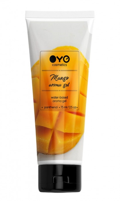 Лубрикант на водной основе OYO Aroma Gel Mango с ароматом манго - 75 мл. - OYO - купить с доставкой в Москве