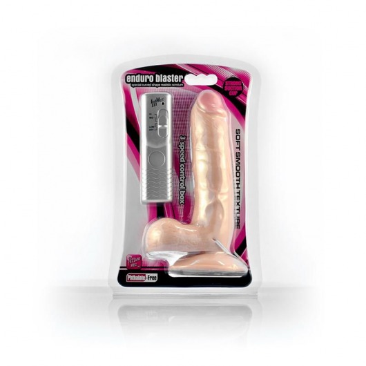 Телесный вибратор-реалистик ENDUR BLASTER - 19 см. - Lovetoy