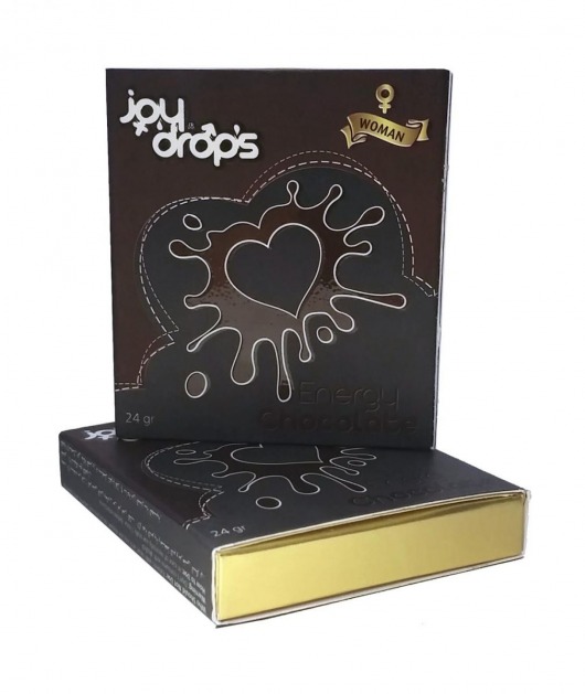 Возбуждающий шоколад для женщин JoyDrops - 24 гр. - JoyDrops - купить с доставкой в Москве