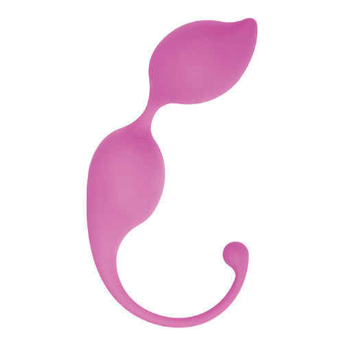 Розовые вагинальные шарики TRIGGER SILICONE PINKY - Toyz4lovers