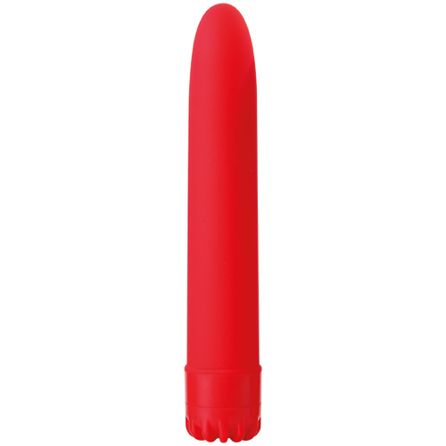 Классический красный вибратор CLASSIC VIBE RED LARGE - 20 см. - Toyz4lovers