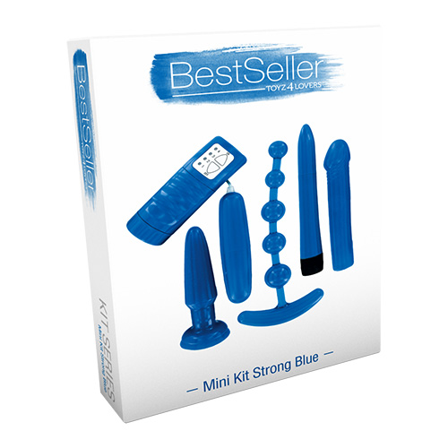 Набор синих стимуляторов MINI KIT STRONG BLUE - Toyz4lovers