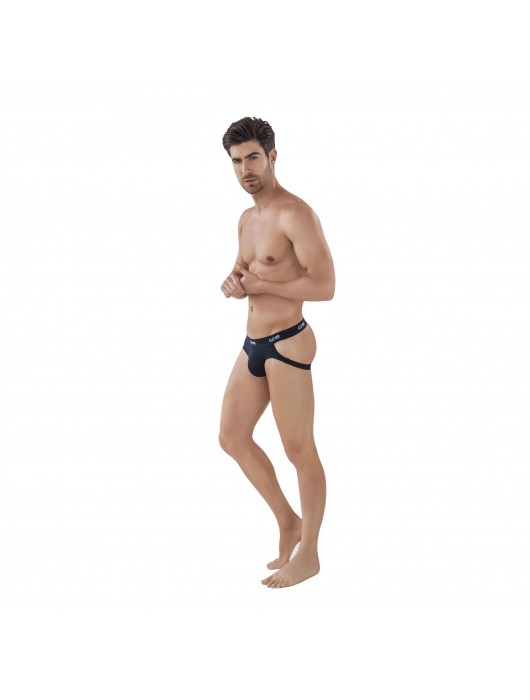 Черные мужские трусы-джоки Oporto Jockstrap - Clever Masculine Underwear купить с доставкой